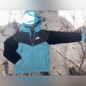 Nike Aqua and Charcoal Jacket